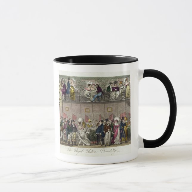 Mug La salle royale, Piccadilly, 'du PS anglais (Droite)