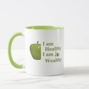 Mug La santé, c'est la motivation de la richesse, c'es