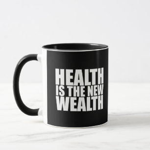 Mug La santé est la nouvelle richesse