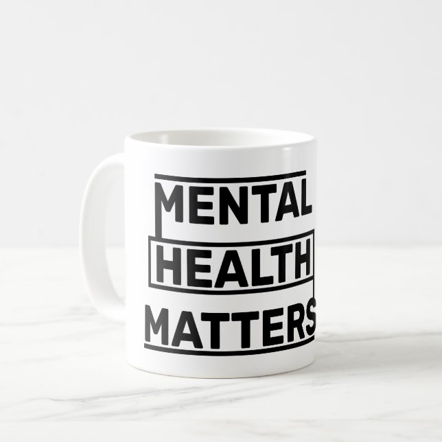 MUG LA SANTÉ MENTALE COMPTE (Devant gauche)
