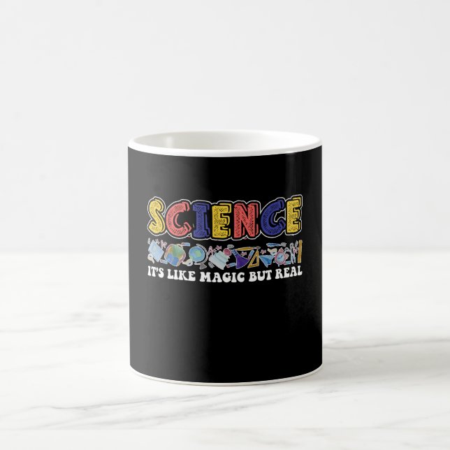 Mug La science c'est comme de la magie mais réelle sci (Centre)
