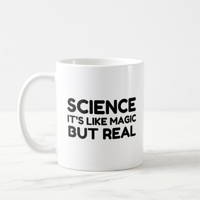 MUG LA SCIENCE COMME MAGIQUE MAIS RÉELLE (Gauche)