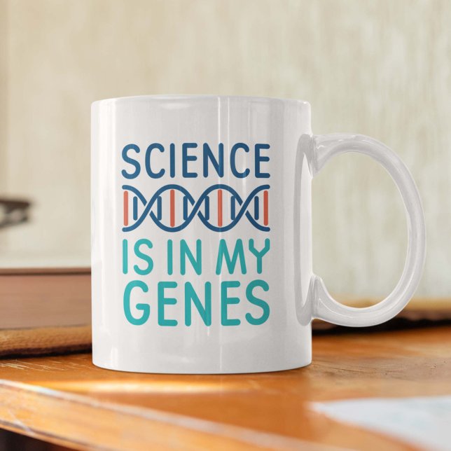 Mug La science est dans mes gènes (Science Is In My Genes Coffee Mug)