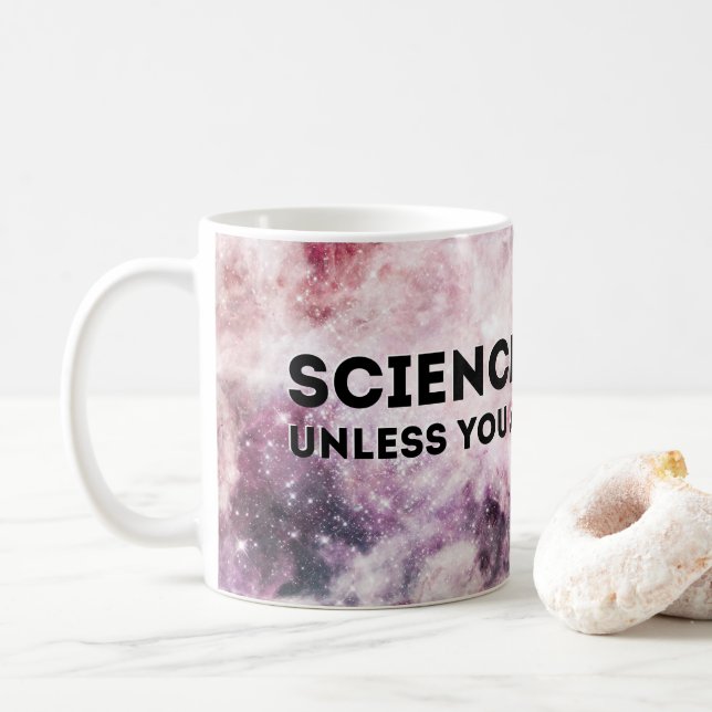 Mug La Science est dure (Avec donut)