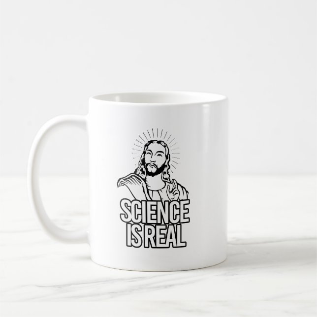 Mug La science est réelle (Gauche)