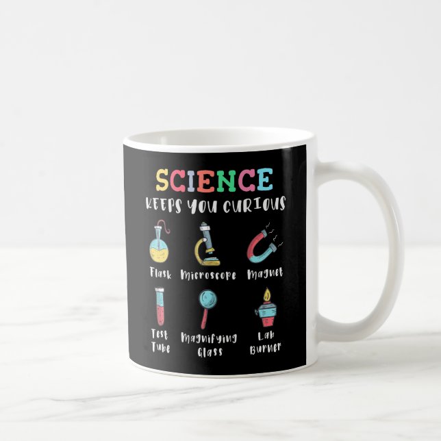 Mug La science vous garde curieux (Droite)
