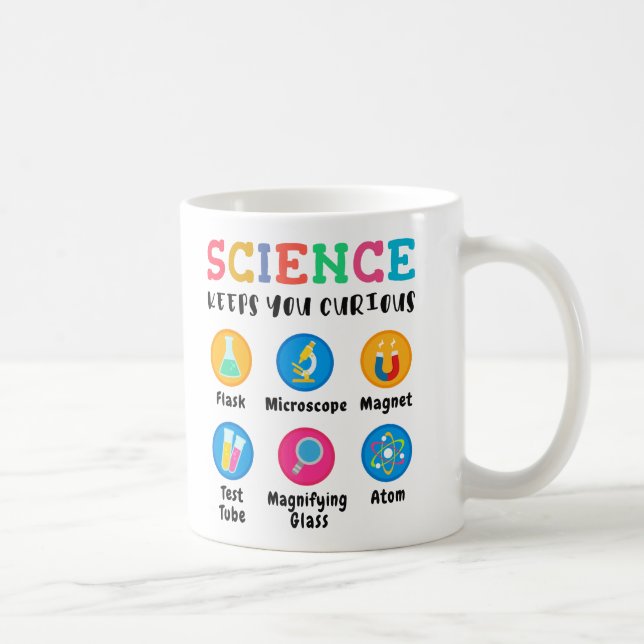 Mug La science vous garde curieux (Droite)