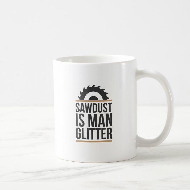 Mug La sciure est la Parties scintillant humaine (Droite)