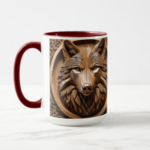 Mug La sculpture sur bois de loup,