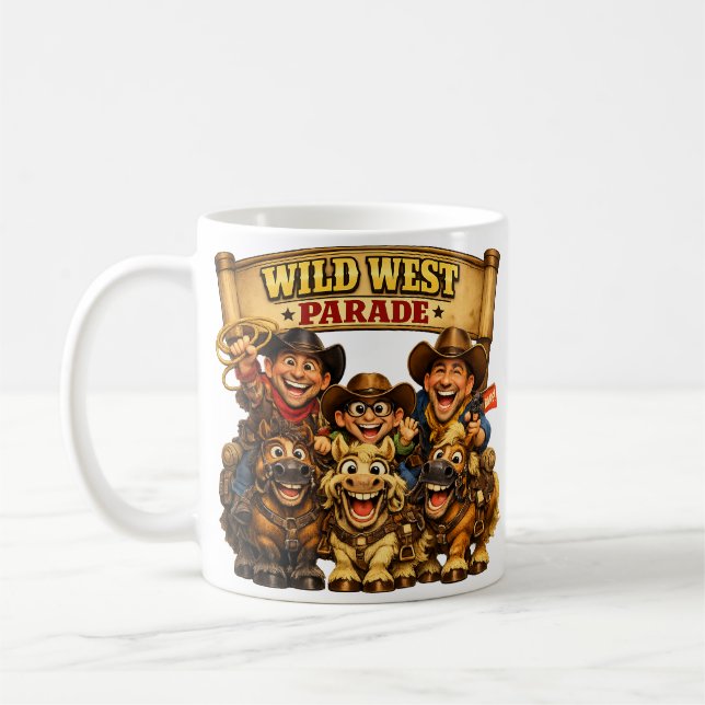 Mug La série "Wild West Parade" (Gauche)