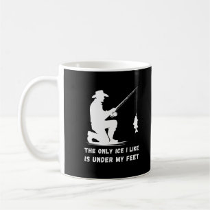 Mug La Seule Glace Que J'Aime Est Sous Mes Pieds Pêc