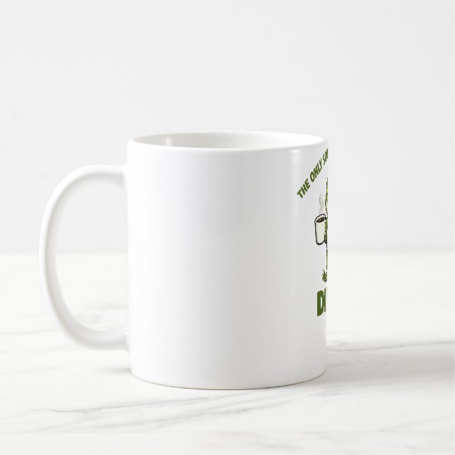 Mug La Seule Squat Que Je Fais Aujourd'hui Est Diddly (Gauche)