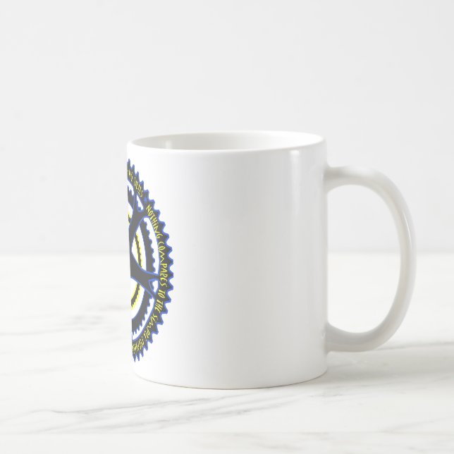 Mug La société utopique aura des bicyclettes (Droite)