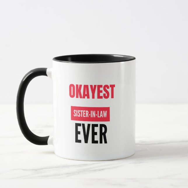 MUG LA SOEUR EN DROIT D'OKAYEST (Gauche)