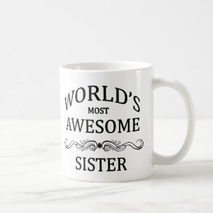Mug La soeur la plus impressionnante du monde