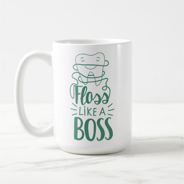 Mug La soie aiment un patron (Gauche)