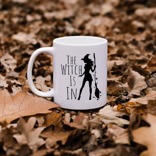 Mug La sorcière est à Halloween