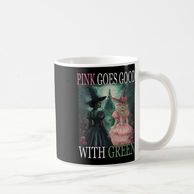 Mug La Sorcière Rose Va Bien Avec La Sorcière Hallowee (Droite)