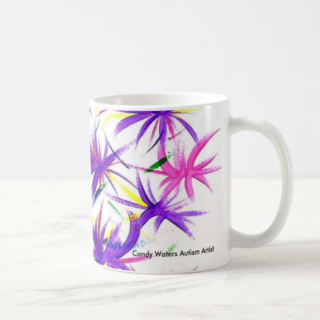 Mug La sucrerie arrose l'artiste d'autisme (Droite)