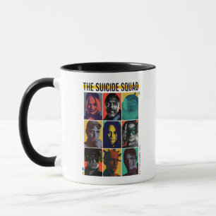 Mug La Suicide Squad   Rétro Grid With Harley Quinn