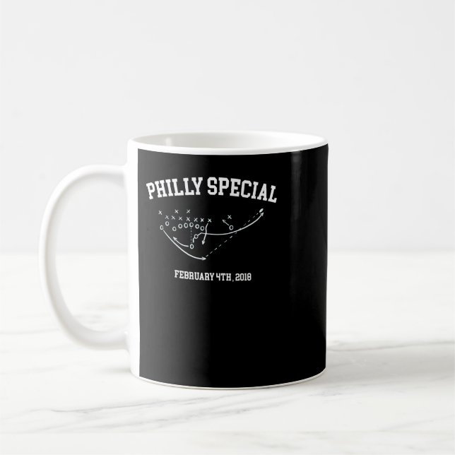 Mug La T-shirt spéciale Philly pour hommes et femmes (Gauche)