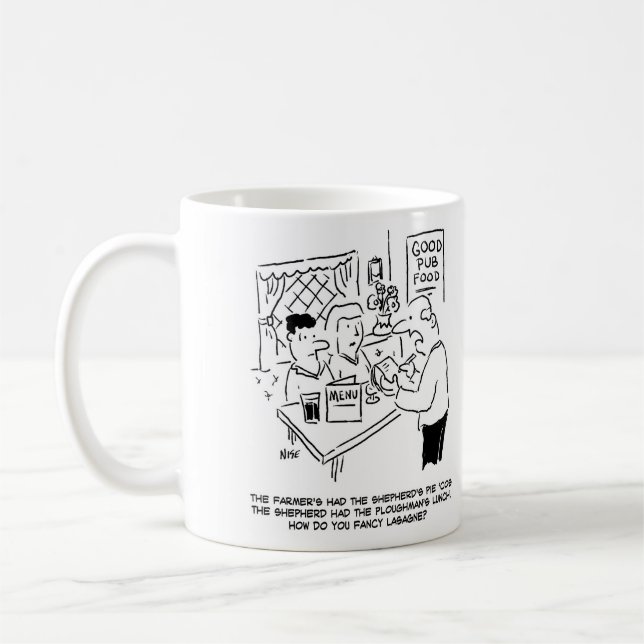 Mug La tarte du berger chez l'agriculteur (Gauche)