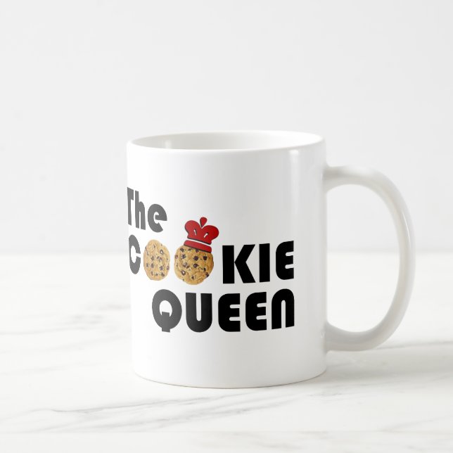 Mug La tasse/verre de la Reine de biscuit (Droite)