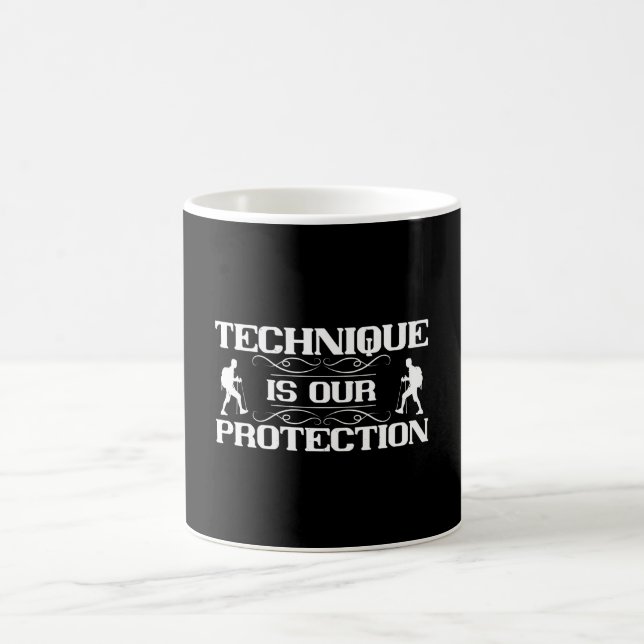 Mug La technique en alpinisme c'est la protection (Centre)