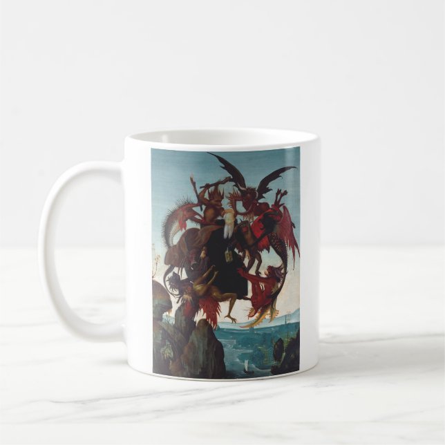 Mug La Tentation de saint Antoine par Michelangelo (Gauche)
