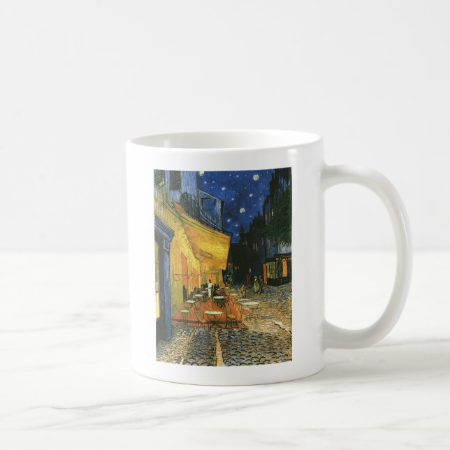 Mug La terrasse du café sur la place du forum, Arles,  (Droite)