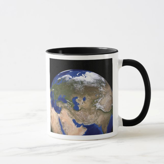 Mug La Terre de la prochaine génération de marbre bleu (Droite)