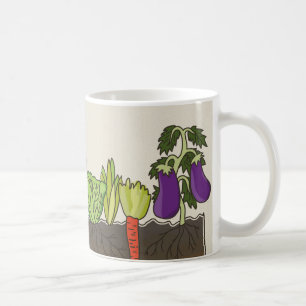 Mug La terre de sol de potager pose le décor de