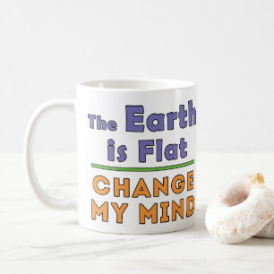 Mug La Terre est une boue plate
