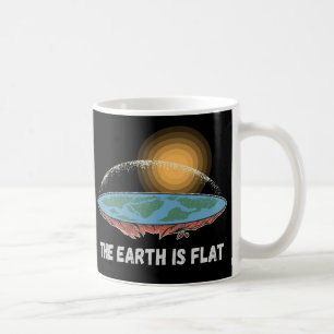 Mug La Terre Est Une Théorie Humoristique Plate