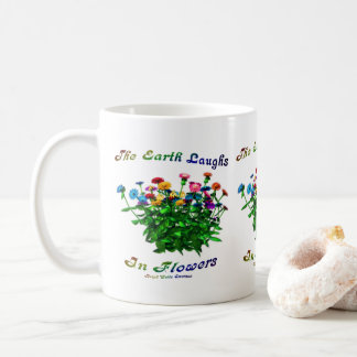 Mug La Terre Rire Dans Les Fleurs Citation Inspiration