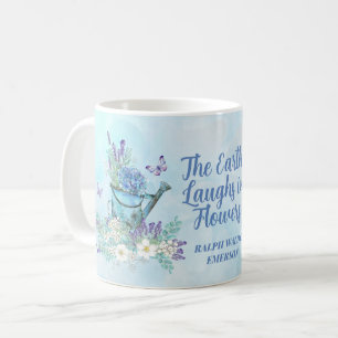 Mug La Terre Rire En Fleurs - Arrangement Floral