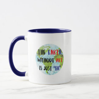 Mug La terre sans art