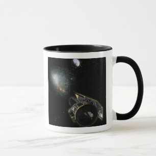 Mug La terre, un objet de manière laiteuse