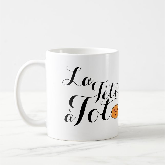 Mug La Tête à Toto Funny Math Plaisanteries pour enfan (Gauche)
