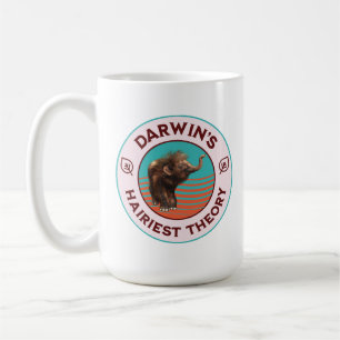 Mug La théorie la plus poilue de Darwin Adorable mammo