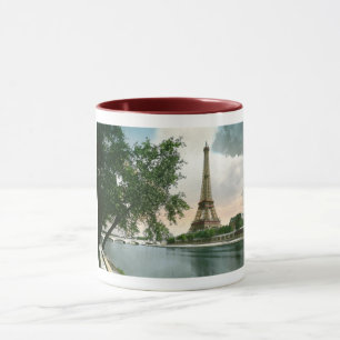 Mug La tour Eiffel, Paris, France Vintage