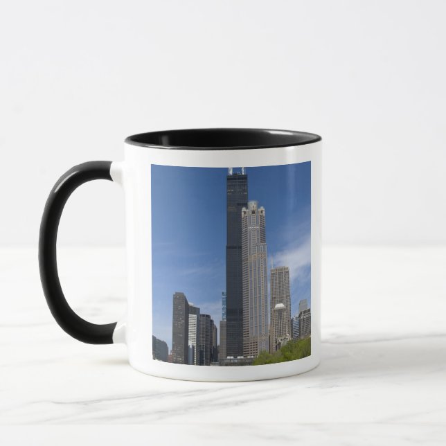 Mug La tour Willis (autrefois la tour Sears) se profil (Gauche)