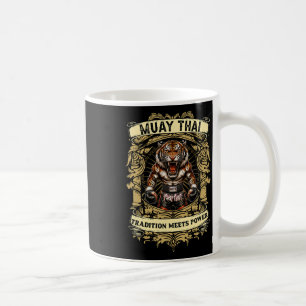 Mug La tradition rencontre la puissance - Kickboxing e