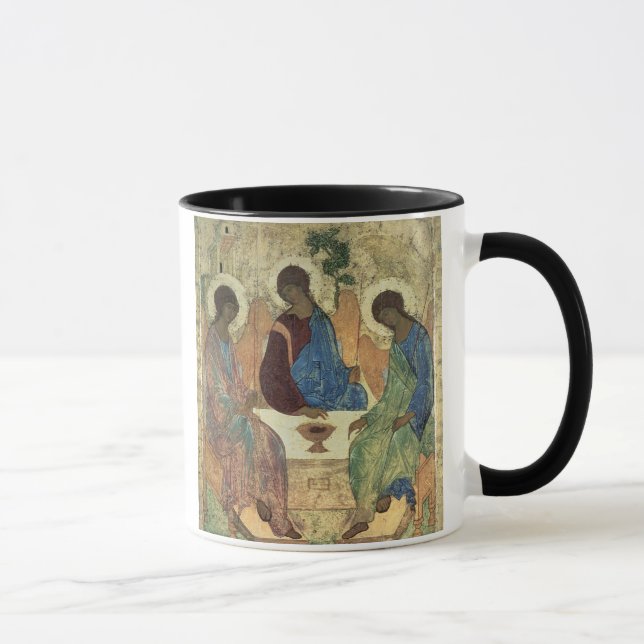 Mug La trinité sainte, 1420s (tempera sur le panneau) (Droite)