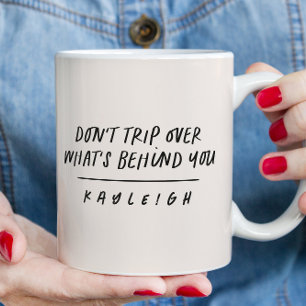 Mug La typographie moderne ne s'inquiète pas citer noi
