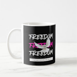 Mug La typographie urbaine de Freedom Dove
