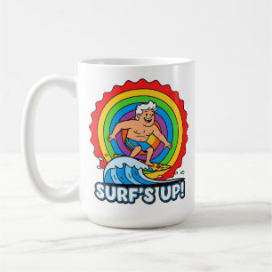 Mug La vague de surf est à son maximum