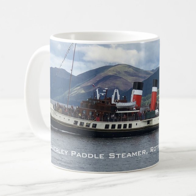 Mug La vapeur Waverley Paddle au large de l'Écosse (Créateur téléchargé)