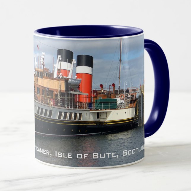 Mug La vapeur Waverley Paddle, Rothesay, Écosse (Créateur téléchargé)