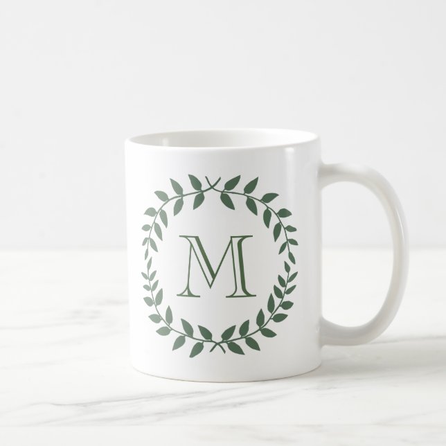 Mug La verdure rustique tressent le mariage campagnard (Droite)